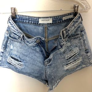 PACSUN JEAN SHORTS